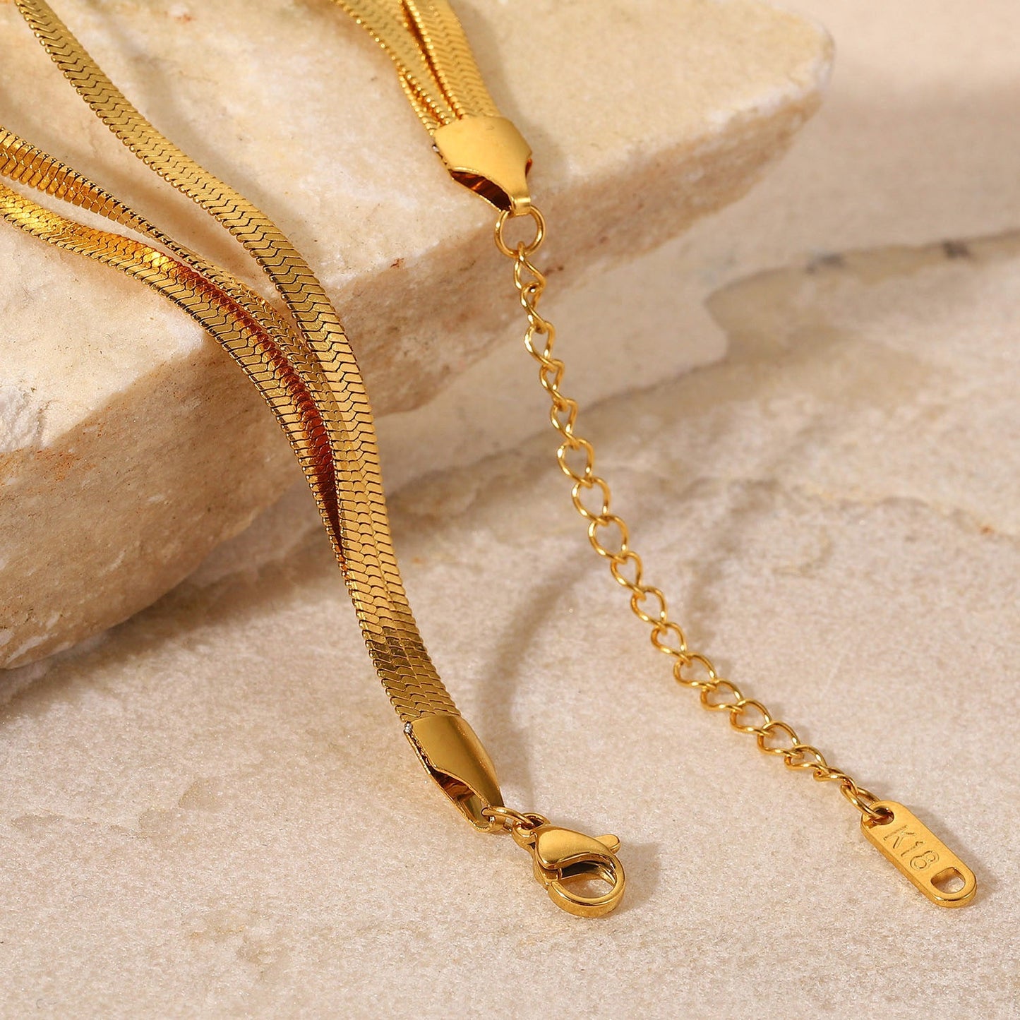 Women's Bracelet Gold Stainless Steel 18k Waterproof 5