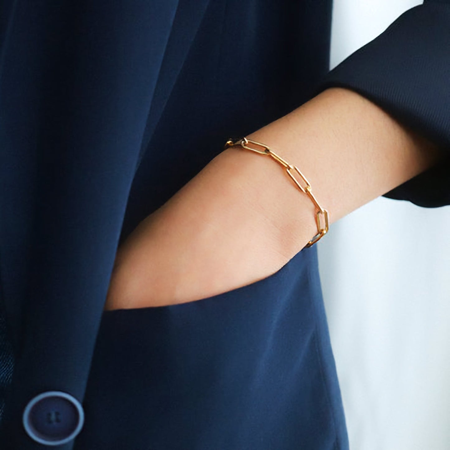 Women's Bracelet Gold Stainless Steel 2