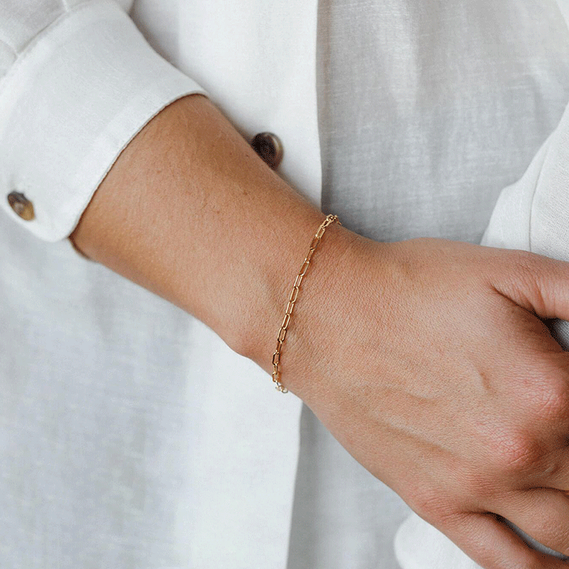 Women's Bracelet Gold Stainless Steel 2