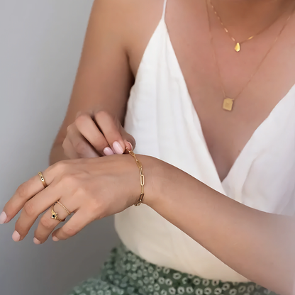 Women's Bracelet Gold Stainless Steel 3