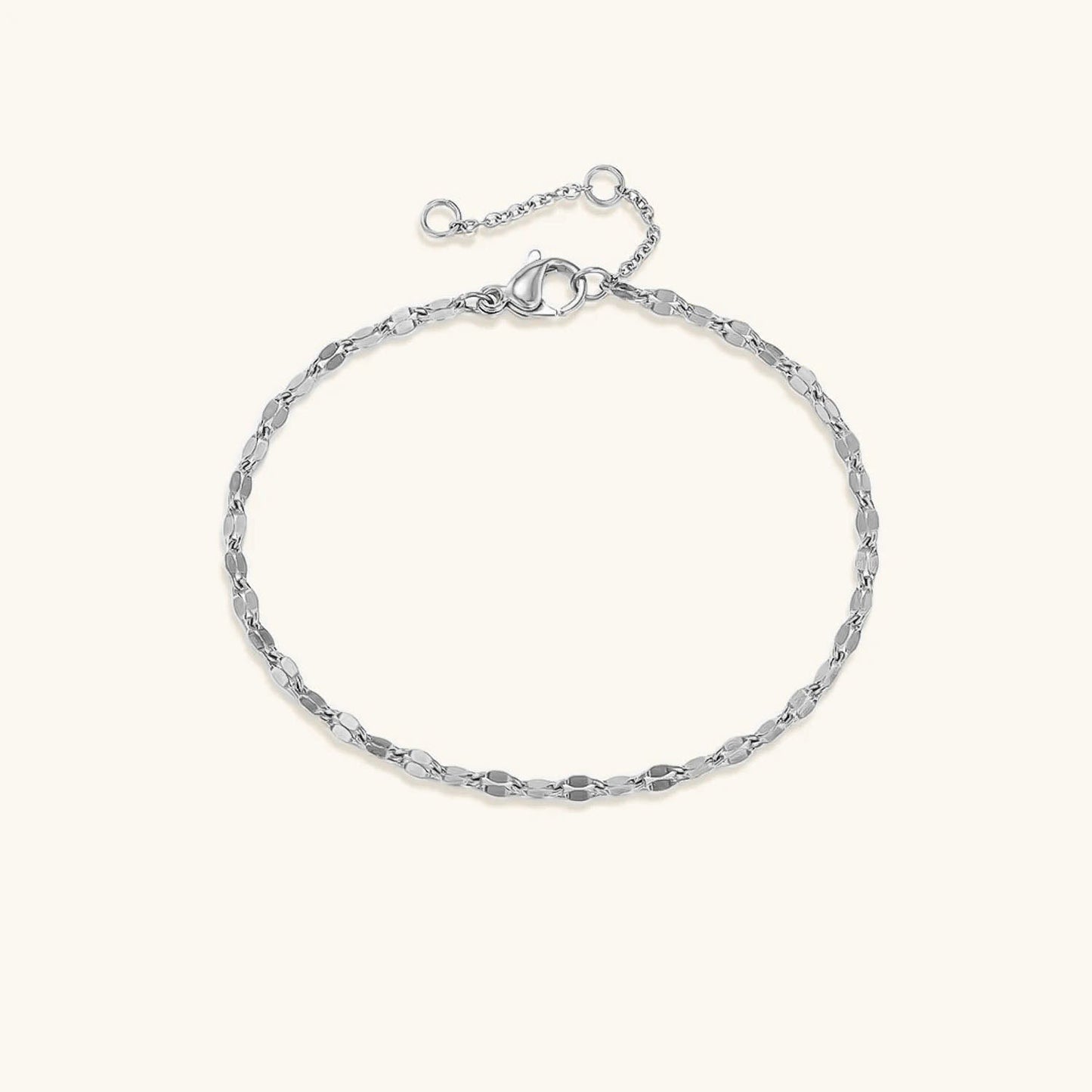 Women's Bracelet Gold Stainless Steel Lace Chain 3