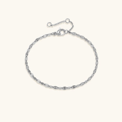 Women's Bracelet Gold Stainless Steel Lace Chain 3