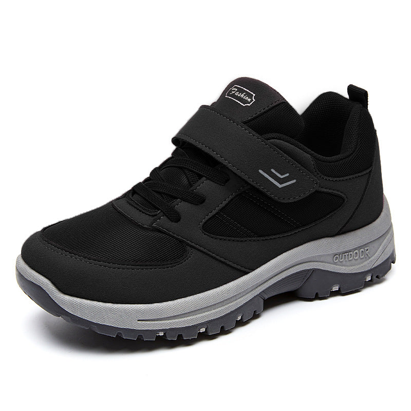 Women's Breathable Mesh Low-Top Sneakers with Velcro Strap and Cushioned Sole 2