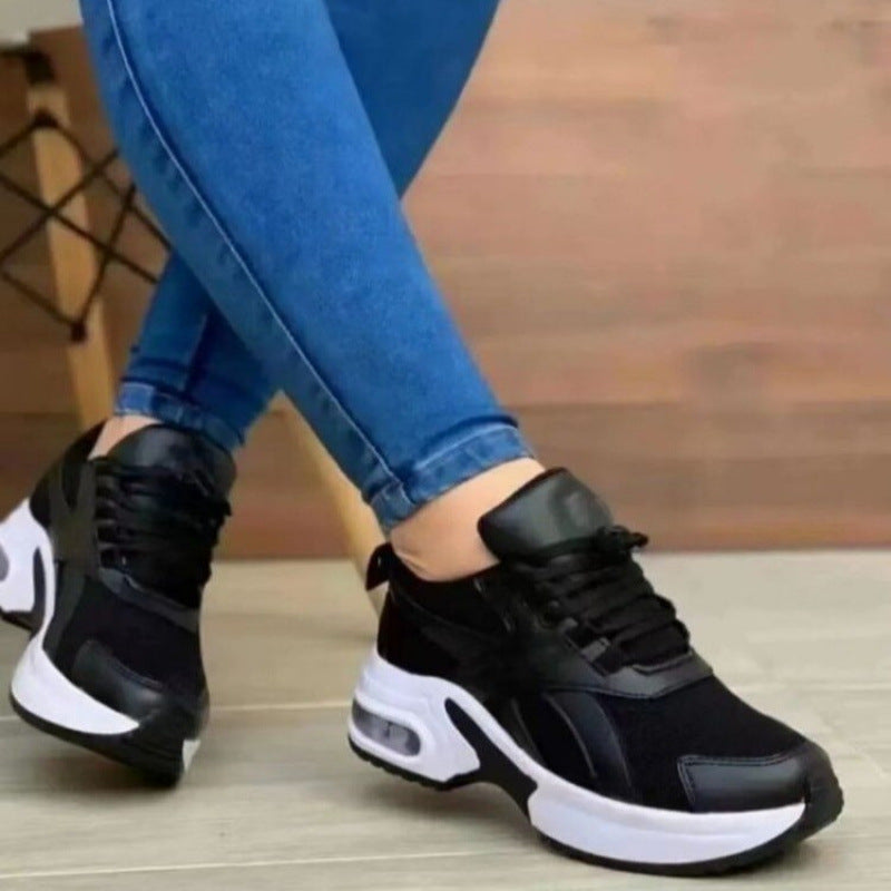 Women's Breathable Mesh Sneakers with Cushioned Sole – Best Walking Shoes for Women, Lace-Up Athletic Fit 3