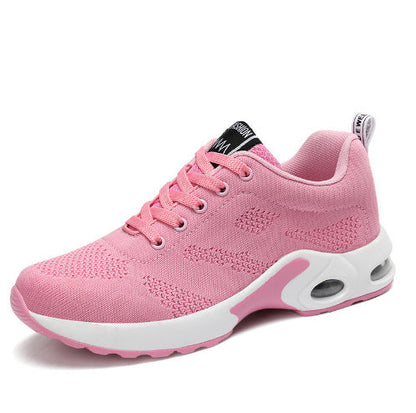 Women's Breathable Running Shoes with Cushioned Sole and Lace-Up Design 0