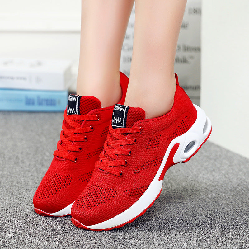 Women's Breathable Running Shoes with Cushioned Sole and Lace-Up Design 1