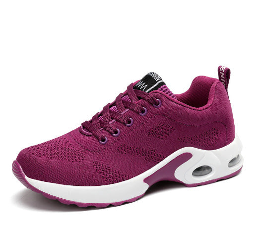 Women's Breathable Running Shoes with Cushioned Sole and Lace-Up Design 4