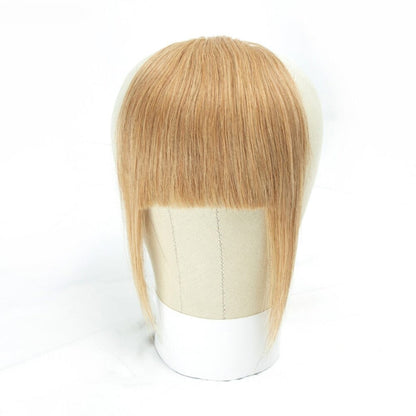 Women's Clip-In Bangs Extensions Brown Remy Human Hair 14