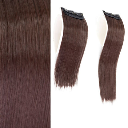 Women's Clip-In Hair Extensions Brown High-Temperature Fiber 10