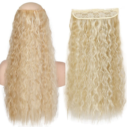 Women's Clip-In Hair Extensions Long Straight Curly High-Temperature Fiber 57