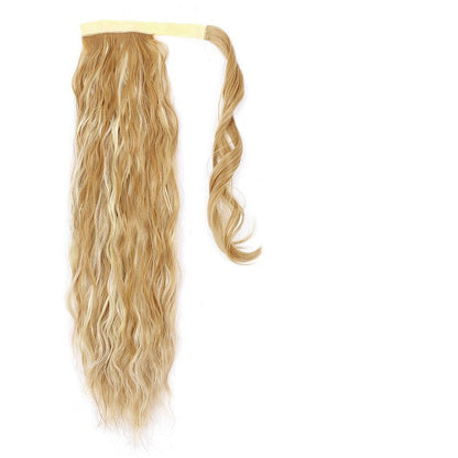 Women's Clip-In Ponytail Extension Kinky Curly 22 Inch High-Temperature Fiber 48