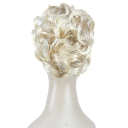 Women's Clip-On Hair Extensions Buns Natural Wave High-Temperature Fiber 16
