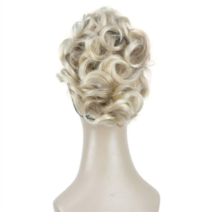 Women's Clip-On Hair Extensions Buns Natural Wave High-Temperature Fiber 29