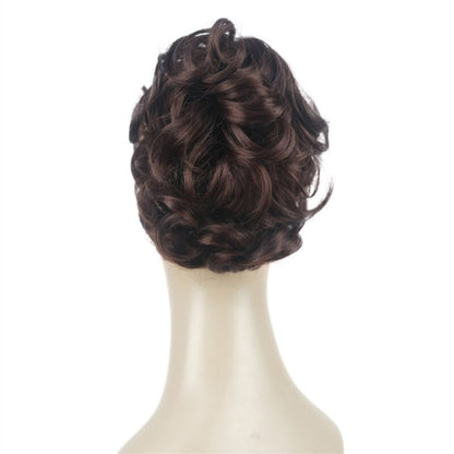 Women's Clip-On Hair Extensions Buns Natural Wave High-Temperature Fiber 36