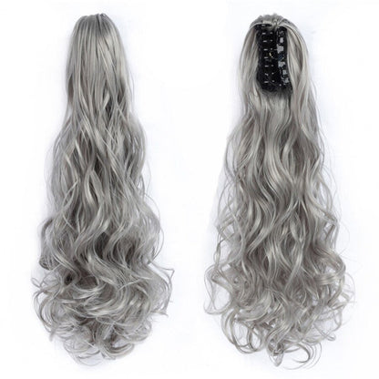 Women's Clip-in Hair Extension Long Wavy Ponytail High-Temperature Fiber 20