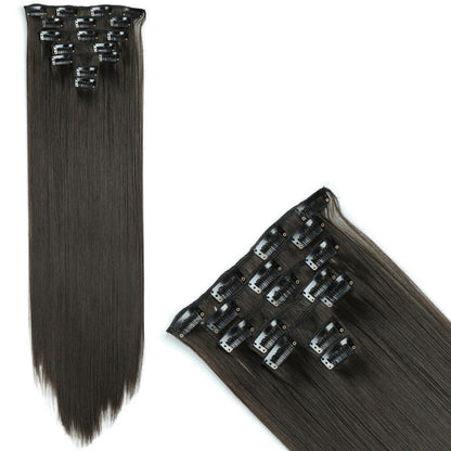 Women's Curly Hair Extensions 22 Inch High-Temperature Fiber 20