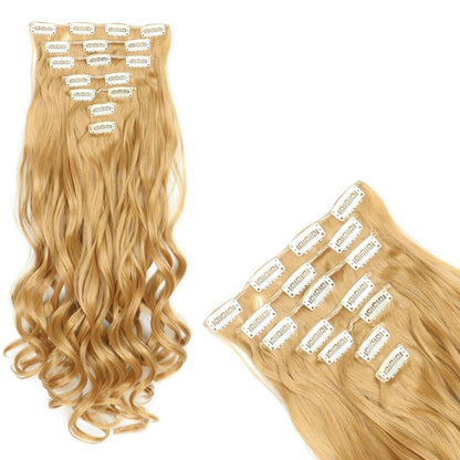 Women's Curly Hair Extensions 22 Inch High-Temperature Fiber 21
