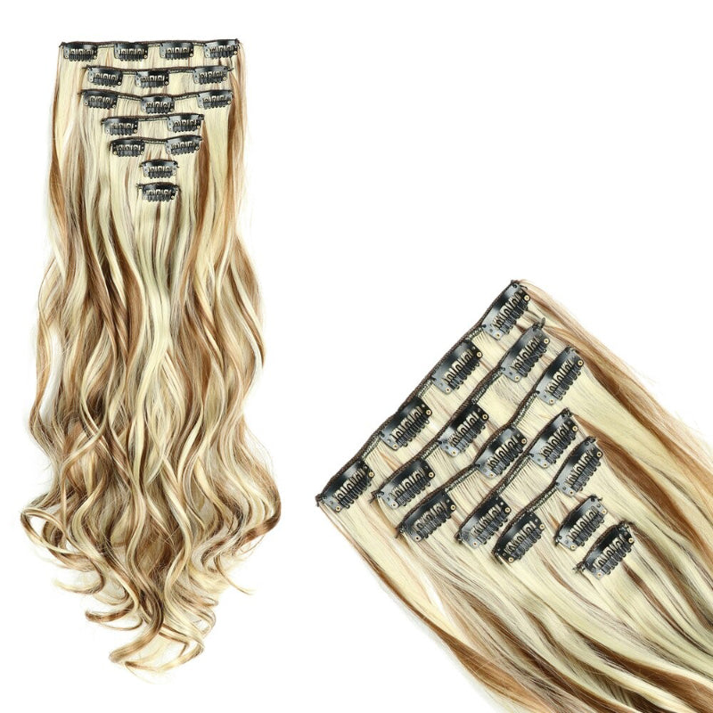 Women's Curly Hair Extensions 22 Inch High-Temperature Fiber 37