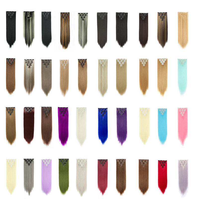Women's Curly Hair Extensions 22 Inch High-Temperature Fiber 3