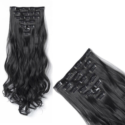 Women's Curly Hair Extensions 22 Inch High-Temperature Fiber 41