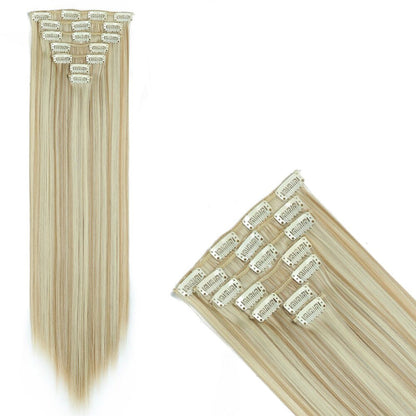 Women's Curly Hair Extensions 22 Inch High-Temperature Fiber 64