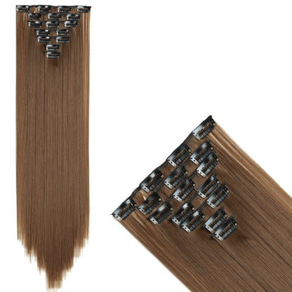 Women's Curly Hair Extensions 22 Inch High-Temperature Fiber 68