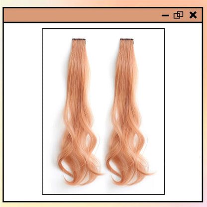 Women's Curly Hair Extensions Brown 20 High Temperature Fiber 10