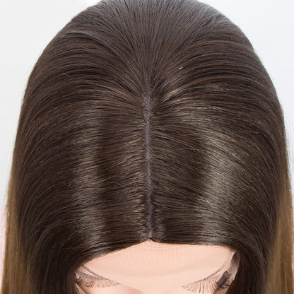Women's Extra Long Straight Wig Black Heat-Resistant Fiber 4