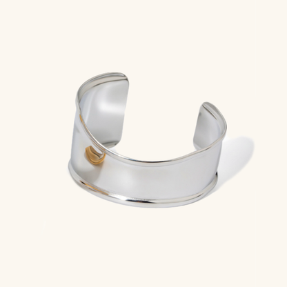 Women's Gold Bangle Bracelet Stainless Steel Hypoallergenic 2