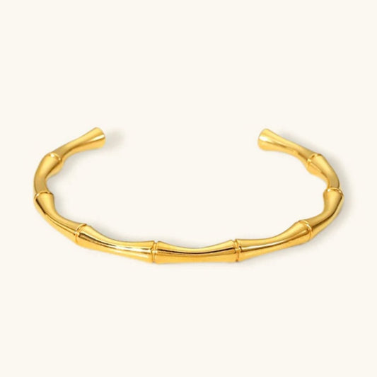 Women's Gold Bangle Stainless Steel 18k Gold Plated 0