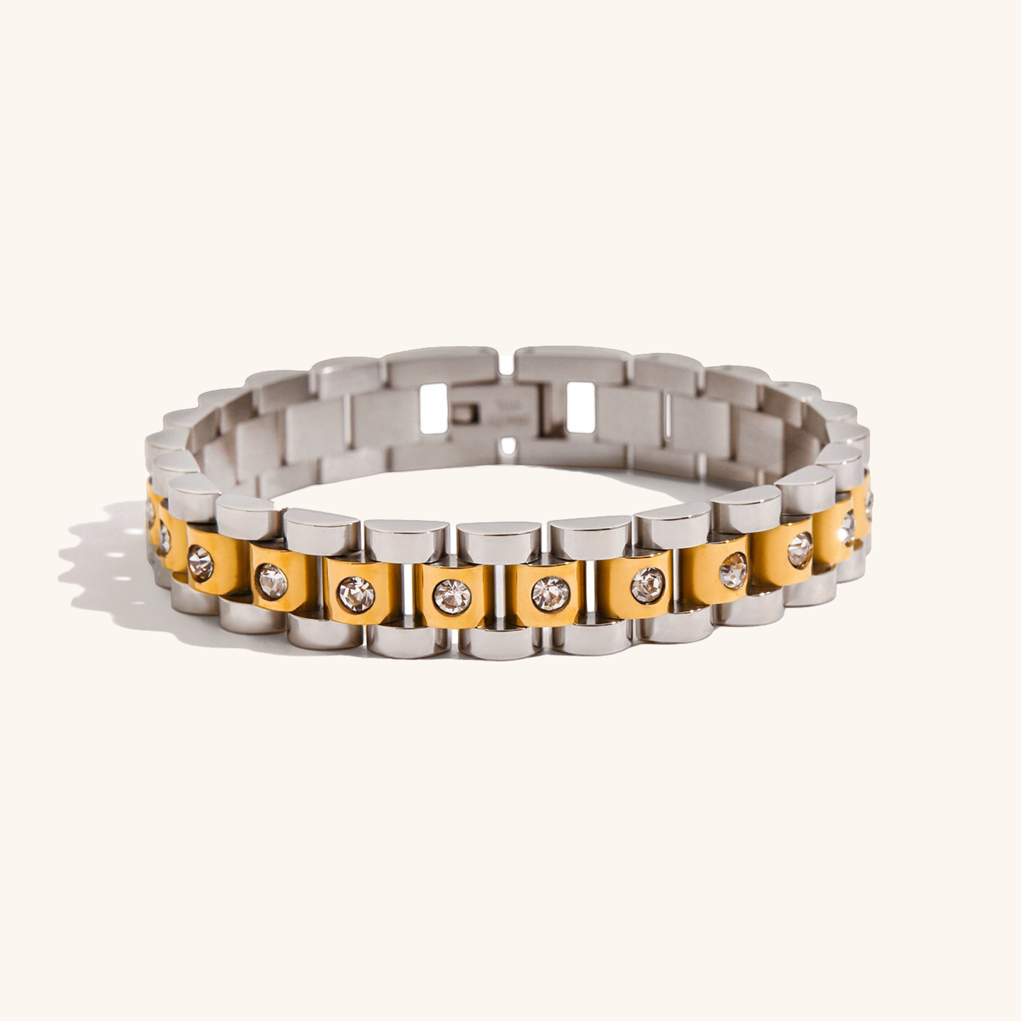 Women's Gold Bracelet 18k Gold Stainless Steel 6