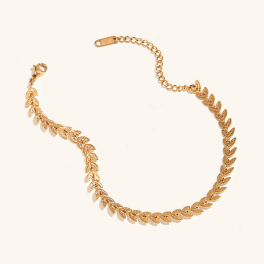 Women's Gold Bracelet 18k Waterproof Stainless Steel for Women 0
