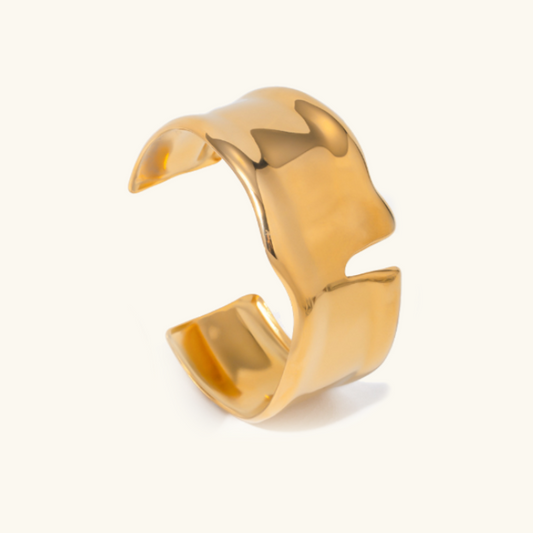 Women's Gold Bracelet Minimalist Stainless Steel 18k Gold 0