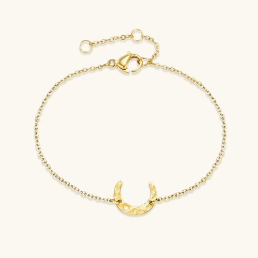 Women's Gold Bracelet Stainless Steel-Plated 14k Gold 0