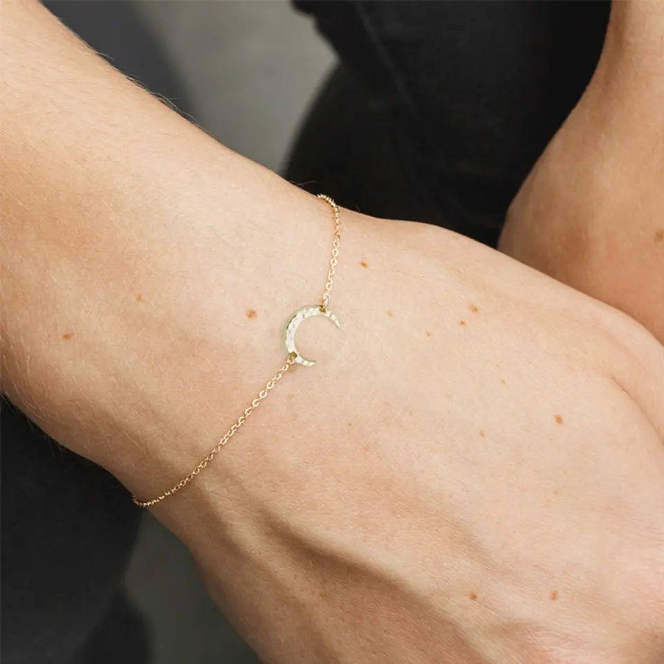 Women's Gold Bracelet Stainless Steel-Plated 14k Gold 3