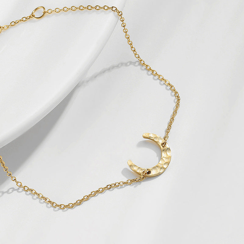 Women's Gold Bracelet Stainless Steel-Plated 14k Gold 4