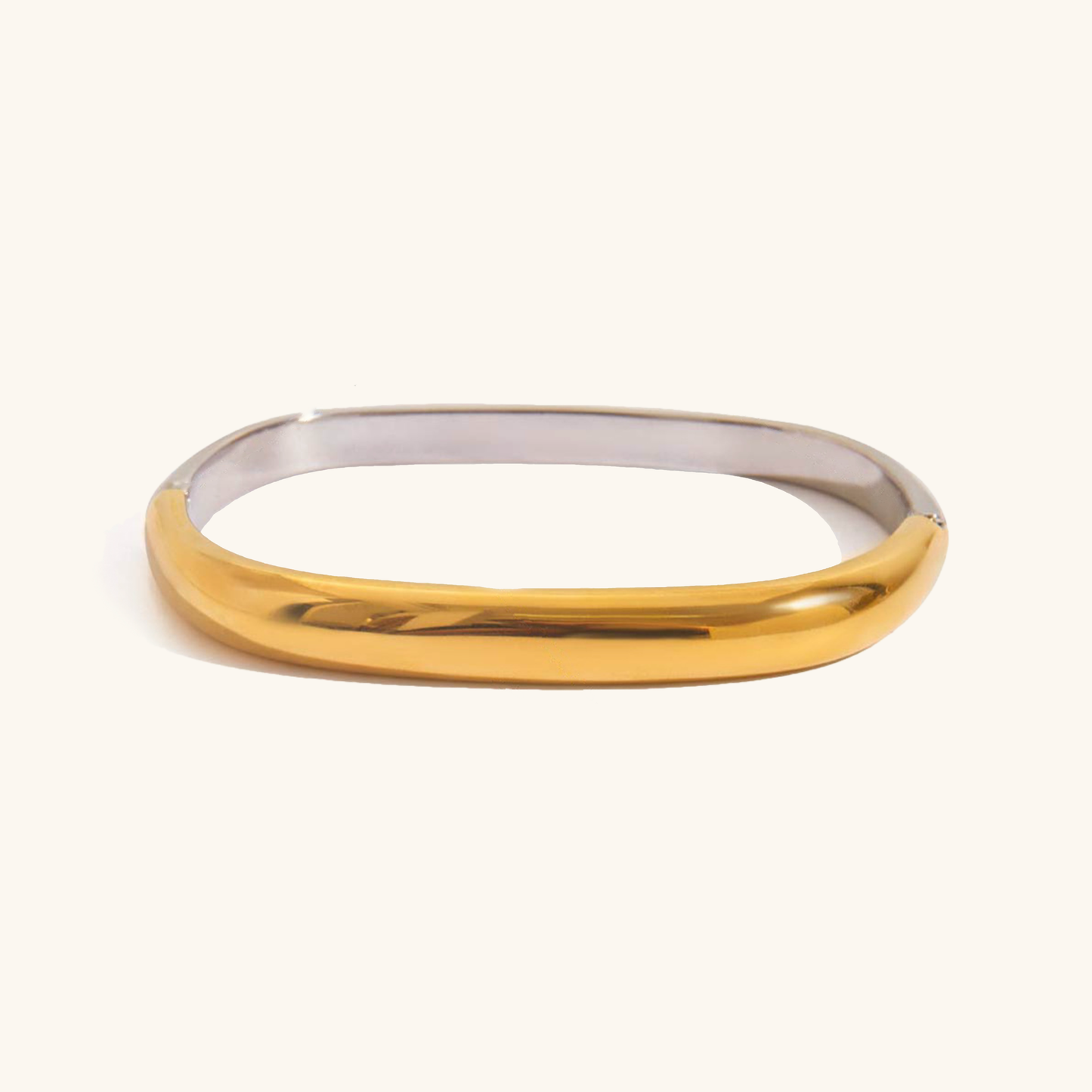 Women's Gold Bracelet Stainless Steel Hypoallergenic Modern Design 5