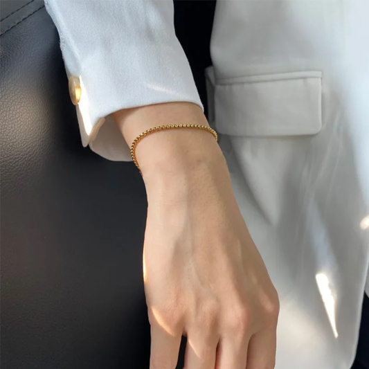 Women's Gold Bracelet Waterproof 18k Gold Stainless Steel 1