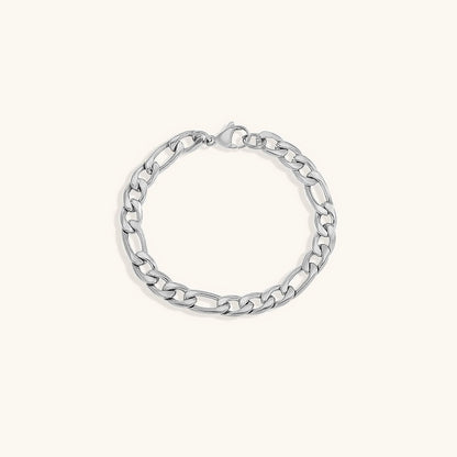 Women's Gold Chain Bracelet Stainless Steel-Plated 14k Gold 10