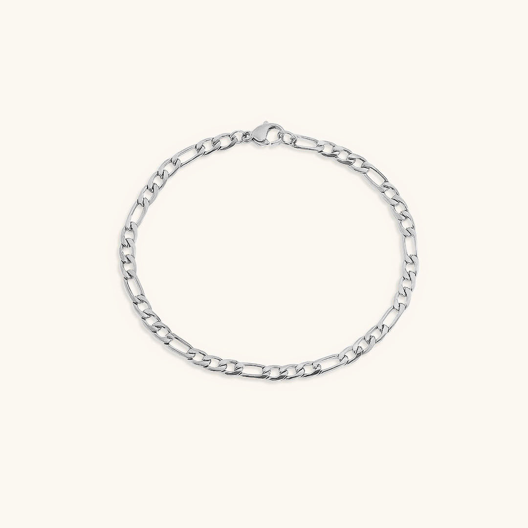 Women's Gold Chain Bracelet Stainless Steel-Plated 14k Gold 13