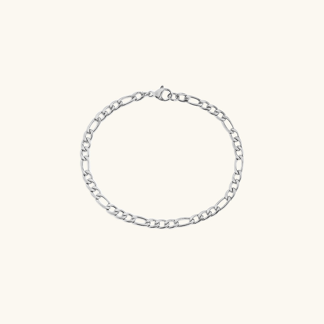 Women's Gold Chain Bracelet Stainless Steel-Plated 14k Gold 16