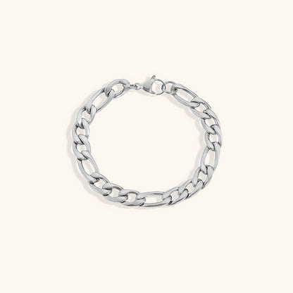 Women's Gold Chain Bracelet Stainless Steel-Plated 14k Gold 18