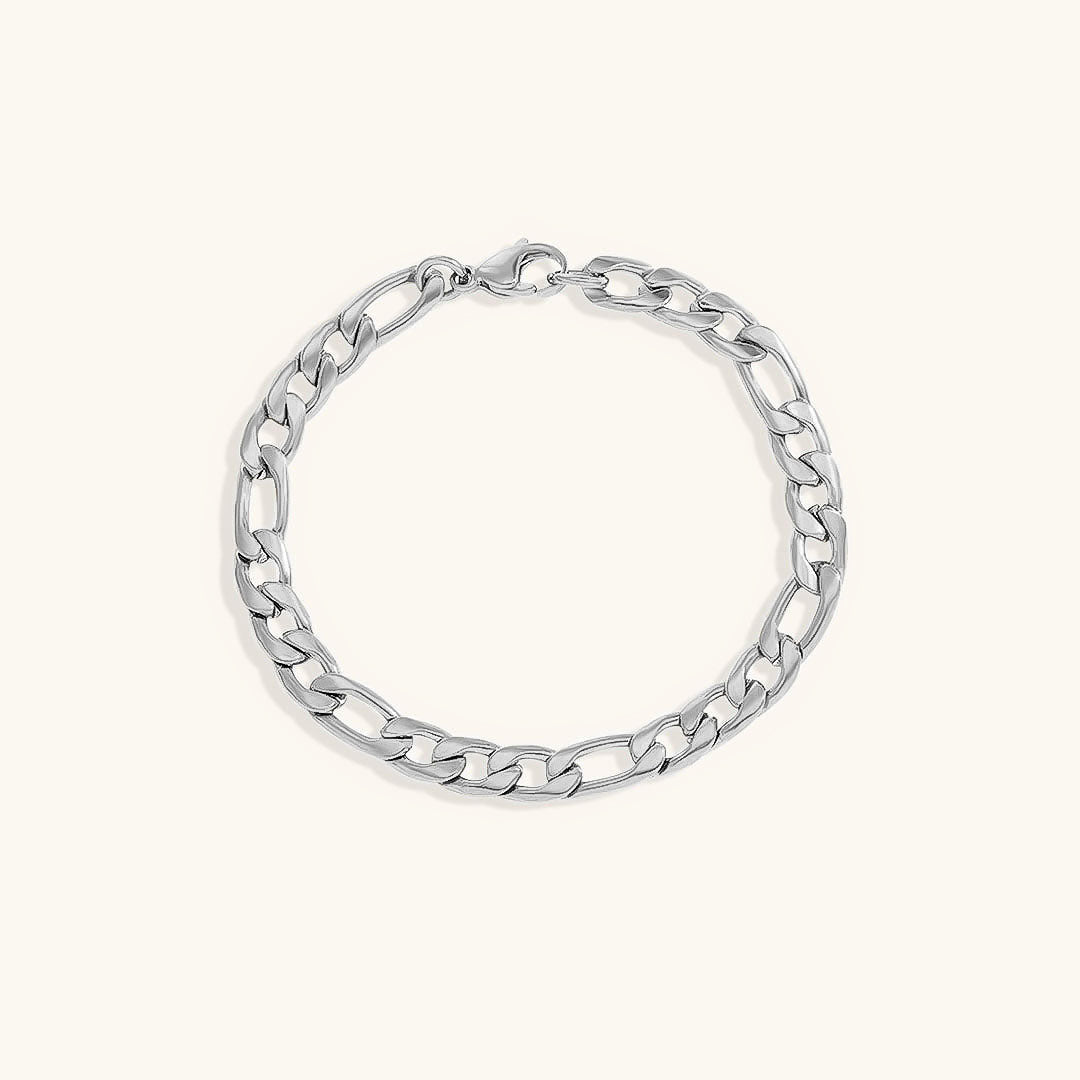 Women's Gold Chain Bracelet Stainless Steel-Plated 14k Gold 9