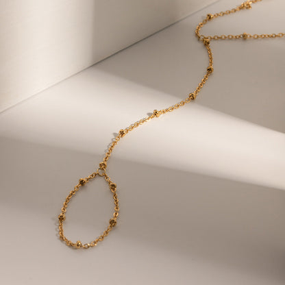 Women's Gold Chain Bracelet Stainless Steel 18k Gold 5