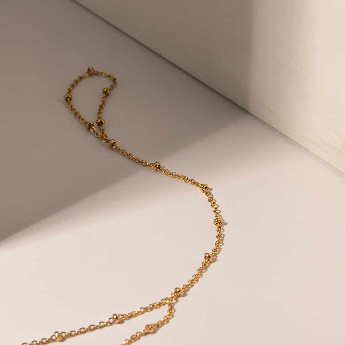 Women's Gold Chain Bracelet Stainless Steel 18k Gold 6