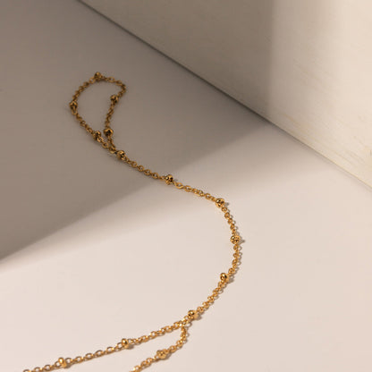 Women's Gold Chain Bracelet Stainless Steel 18k Gold 6