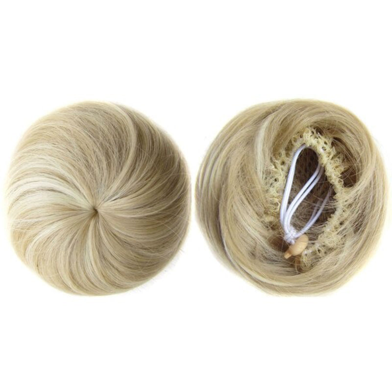 Women's Hair Bun Extension Brown High-Temperature Fiber 20
