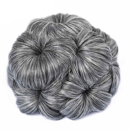 Women's Hair Extensions Flower Shape Synthetic Hair Bun Scrunchie 9