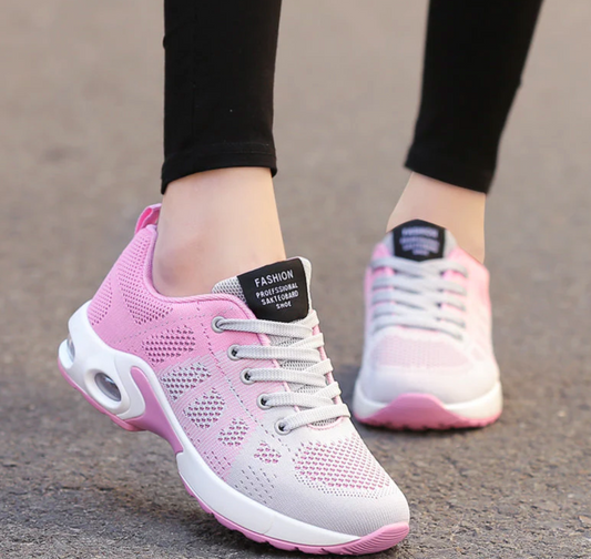 Women's Lightweight Athletic Sneakers with Breathable Mesh and Cushioned Support 0