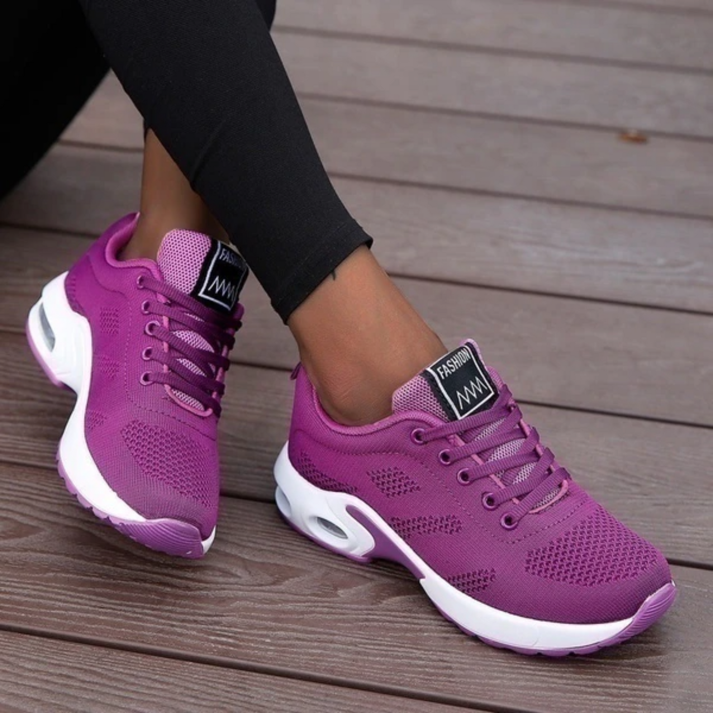 Women's Lightweight Cushioned Walking Sneakers with Orthopedic Support for All-Day Comfort 4